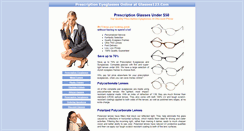 Desktop Screenshot of glasses123.com